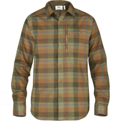 Camisa Fjallraven Fjällglim Hombre Amarillo - Chile DBS924618